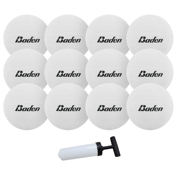 12 Pack of Vinyl Mini Volleyballs