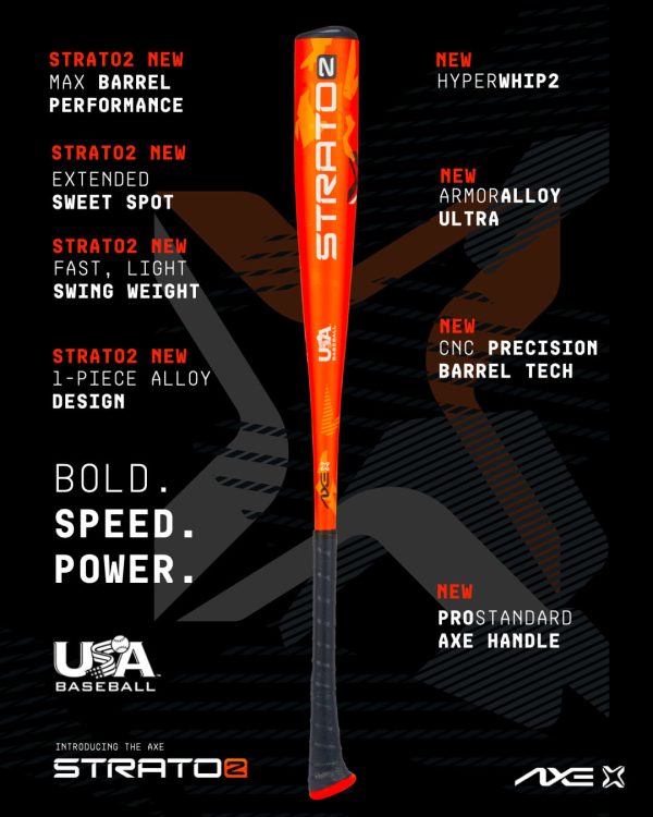 Axe Strato 2 USA Baseball Bat -8 - Image 3